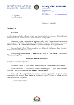 Visualizza la circolare