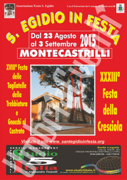 Dépliant - Umbria eventi
