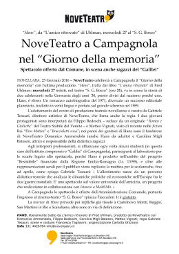 Comunicato stampa - Comune di Reggio Emilia