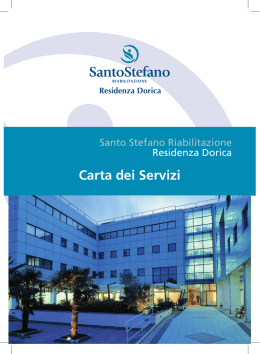 La nostra carta dei servizi