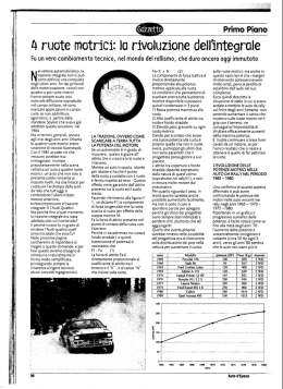 Li ruote motrici: lo rivoluzione dell`&icirc;ntegrule