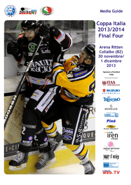 media guide - lega italiana hockey ghiaccio