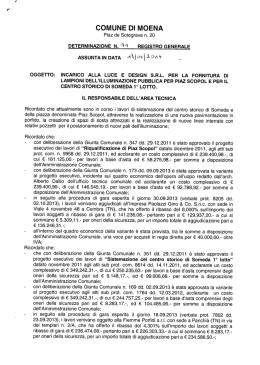 Testo - Comune di Moena
