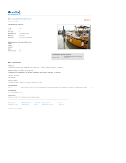 Barca: Cantieri Chirola 31 Chiro 20.000 €