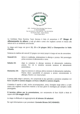 ASD - Cambiaso Risso Running Team Genova