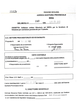 delibera indizione n. 240 DOC008