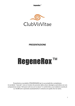RegeneRox - moresco Business Solutions Italy