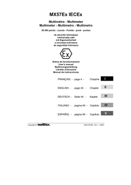 MX57Ex IECEx