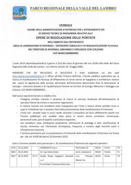 &ldquo; ALE DELLA VALLE DEL LAMBRO