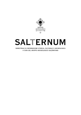 del file - Gruppo Archeologico Salernitano