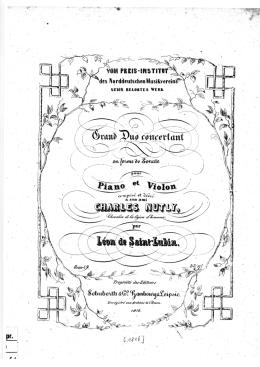 Page 1 Page 2 R VIOLIN&Uuml;. Lelon de Saint Lubin 011. 49. &Agrave;llegro