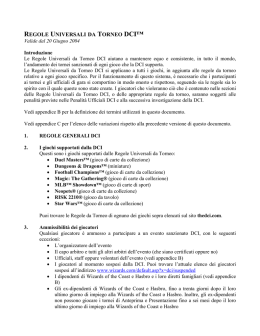 Universal Tournament Rules