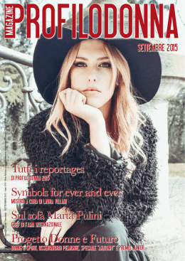 Settembre 2015 - Profilo Donna
