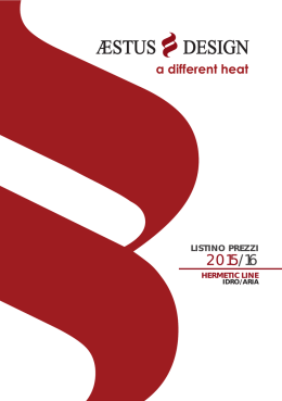 Listino Prezzi 2015/16