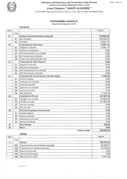 Liceo Classico &ldquo; DANTE ALIGHHERI "" 00193 ROMA (RM) Via