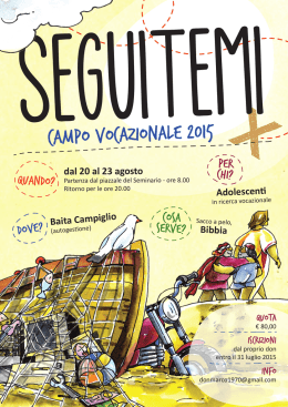 campo vocazionale 2015