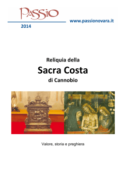 Reliquia della Sacra Costa di Cannobio