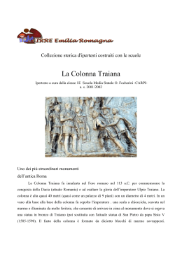 La Colonna Traiana - archivio dell`area Istruzione