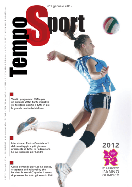 TempoSport n&deg;1 gennaio 2012