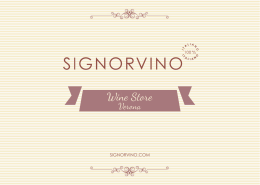 Wine Store - Signorvino