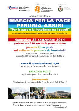 m Modenese del Volontarlato DINONANTOLA
