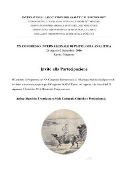 Invito alla Partecipazione