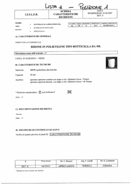 Us*m 4 &raquo;- ?QSIZIONE J - IZS della Lombardia e dell`Emilia Romagna
