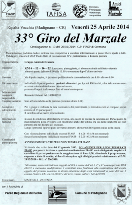k Ripalta Vecchia (Madignano - CR) Venerd&igrave;