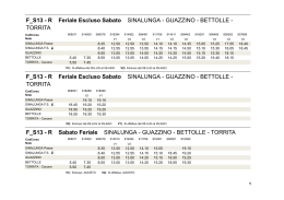 F_S13 - R Feriale Escluso Sabato SINALUNGA - GUAZZINO