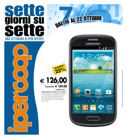 volantino offerte 16-22 ottobre