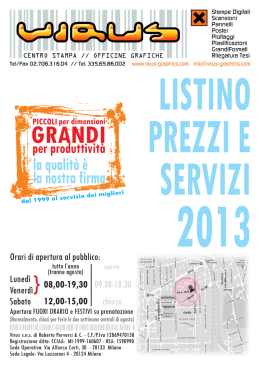 Listino 2014