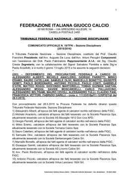 Visualizza - Centro studi di diritto, economia ed etica dello sport