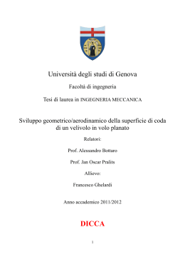 dicca - DICAT - Università Degli Studi Di Genova