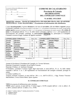 modifica 64 - Comune di Calatabiano