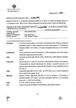 Deliberazione n.986 del 06/06/2014
