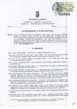 Scarica il PDF - GISCA ECOLOGICA