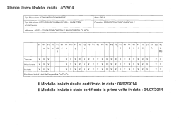 Stampa Intero Madeilo in data : 4/7/2014