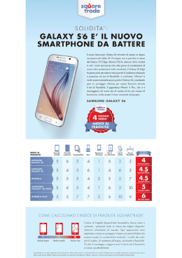 GALAXY S®ó E` IL NUOVO SMARTPHONE DA BATTERE