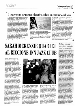 L`informazione 07.03.2014