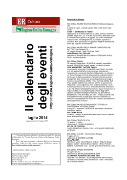 luglio 2014 - Regione Emilia