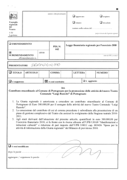 È] approvato E] respinto