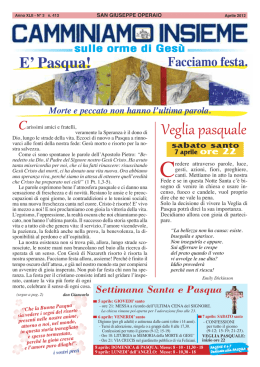 Veglia pasquale - SoloDomini.it - L`Hosting fatto apposta per te!