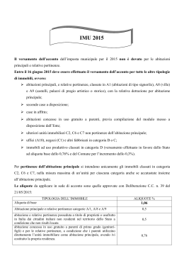 Informativa IMU 2015 - Comune di San Mauro Torinese