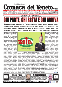 La Cronaca del Veneto 4 giugno 2015
