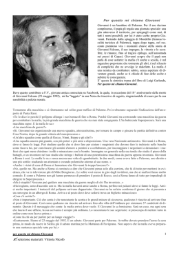 scarica le riflessioni tratte dal libro di Luigi Garlando, Per questo mi