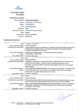 bozzeda giorgio gino - La Presidenza del Consiglio dei Ministri
