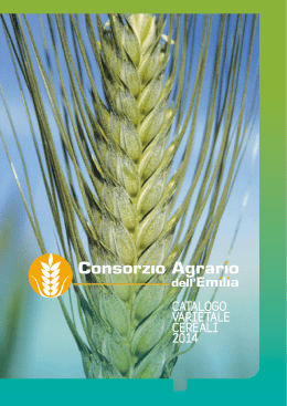 consulta il catalogo 2014 - Consorzio Agrario dell`Emilia