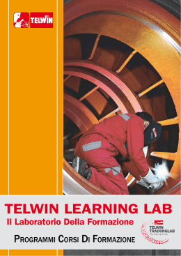 TELWIN LEARNING LAB Il Laboratorio Della Formazione