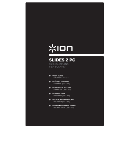 SLIDES 2 PC User Guide - v1.2 - CD