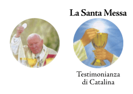 La Santa Messa - Fede e Cultura